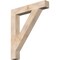 Ekena Millwork Traditional Block Smooth Bracket, Douglas Fir, 5 1/2"W x 38"D x 44"H BKT06X38X44TRA05SDF - alternate 1